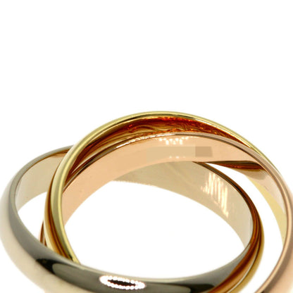 Cartier Trinity 49 Ring 18k Yellow Gold 18k Pink White — view 4
