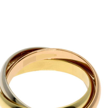 Cartier Trinity 57 Ring 18k Yellow Gold 18k Pink White — view 4