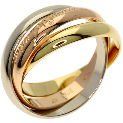 Cartier Trinity 57 Ring 18k Yellow Gold 18k Pink White — view 2