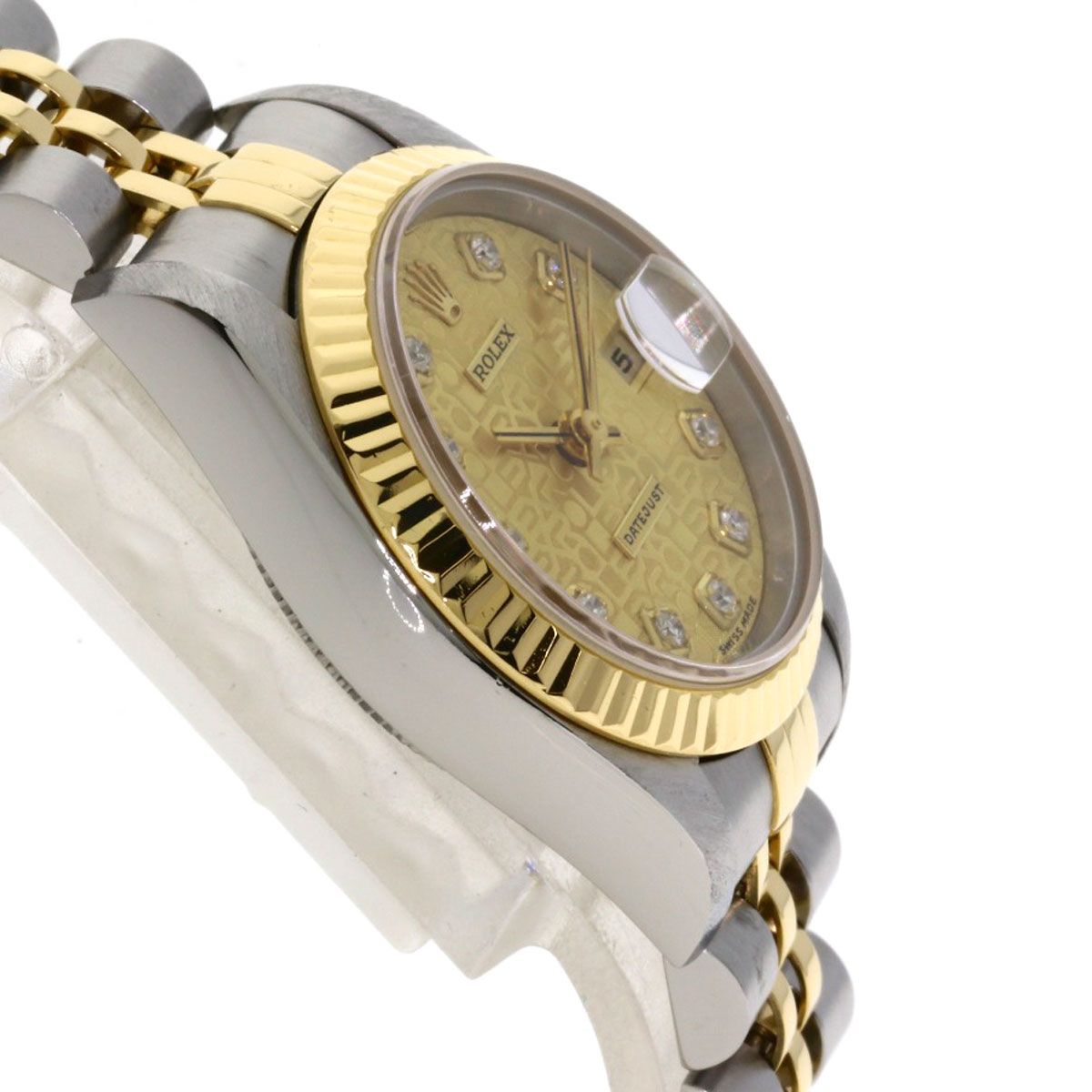 Rolex Datejust Diamond Computer Dial Watch SS Yellow Gold — view 6