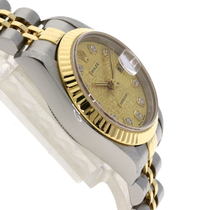 Rolex Datejust Diamond Computer Dial Watch SS Yellow Gold — view 6