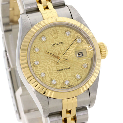 Rolex Datejust Diamond Computer Dial Watch SS Yellow Gold — view 4