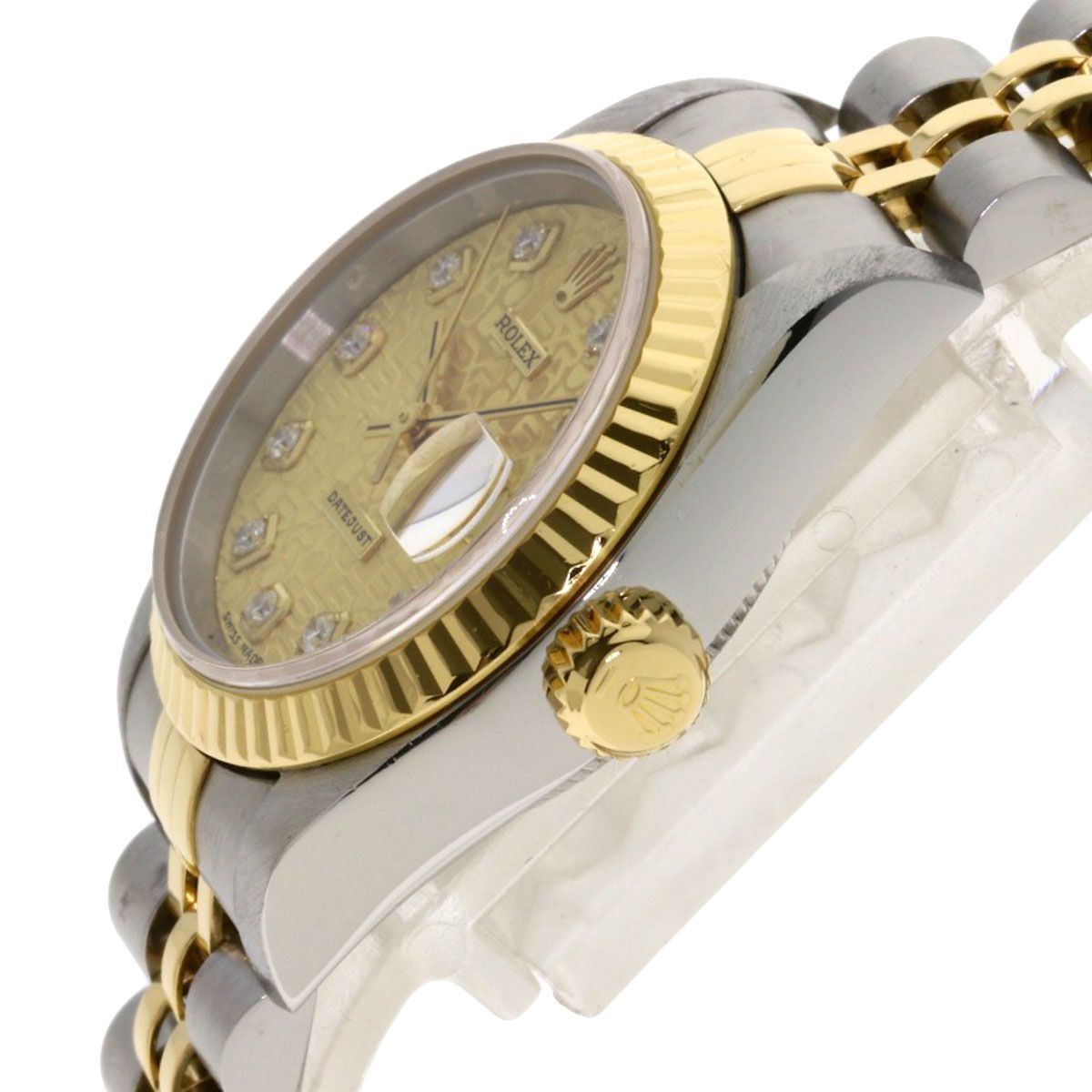 Rolex Datejust Diamond Computer Dial Watch SS Yellow Gold — view 5