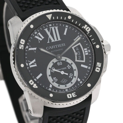 Cartier Caliber de Watch SS Rubber — view 4
