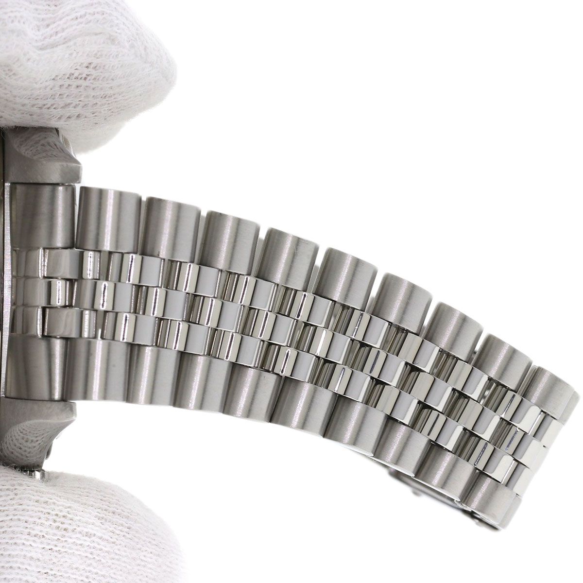 Rolex Datejust Diamond Watch SS 18k White Gold — view 9