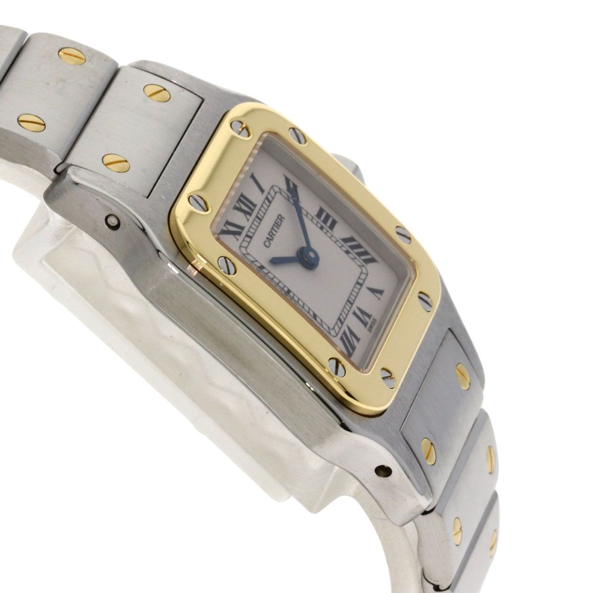 Cartier Santos Galve SM Watch SS Yellow Gold — view 6