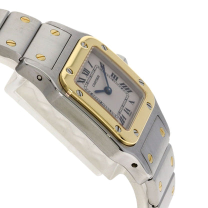 Cartier Santos Galve SM Watch SS Yellow Gold — view 6