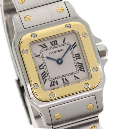 Cartier Santos Galve SM Watch SS Yellow Gold — view 4