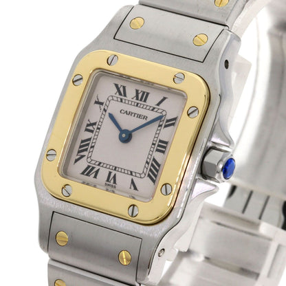 Cartier Santos Galve SM Watch SS Yellow Gold — view 3