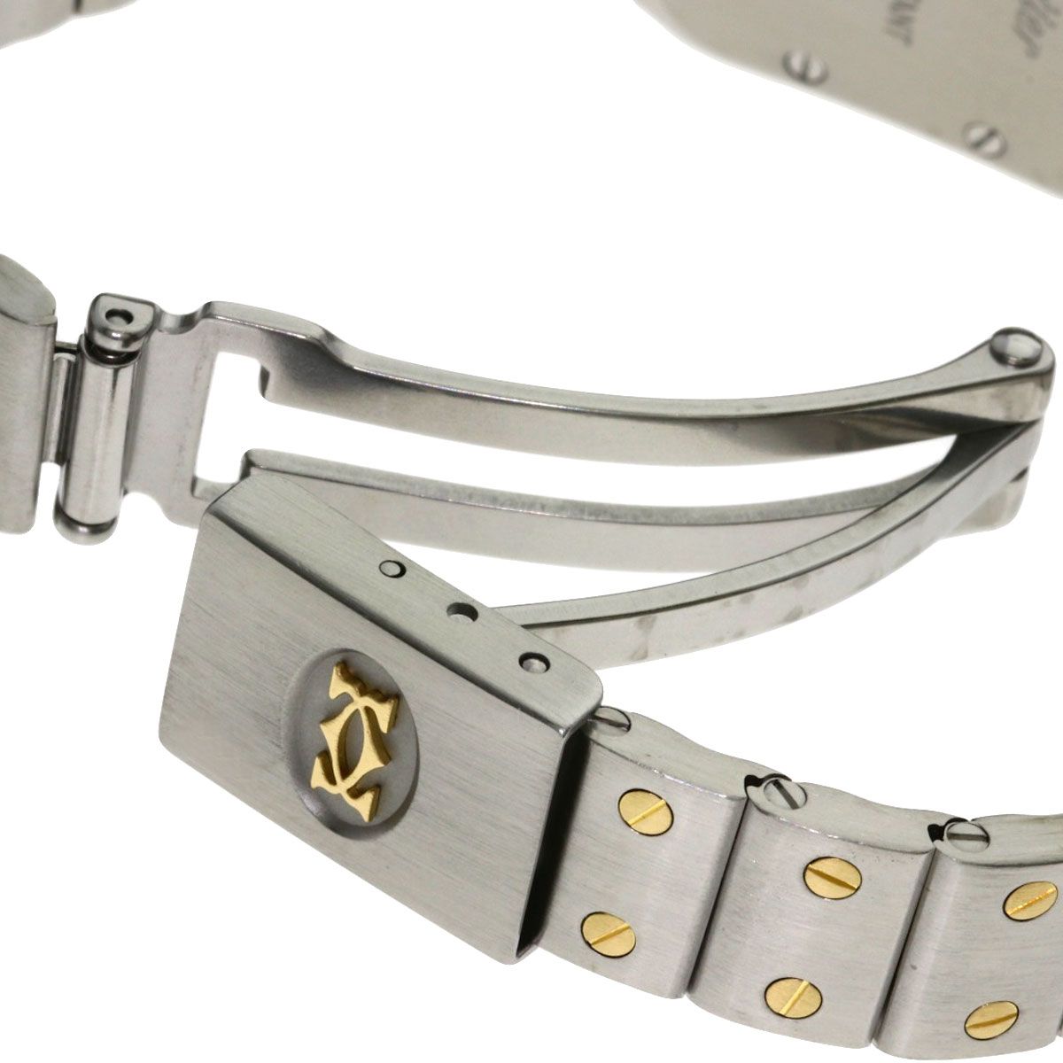 Cartier Santos Galve SM Watch SS Yellow Gold — view 8