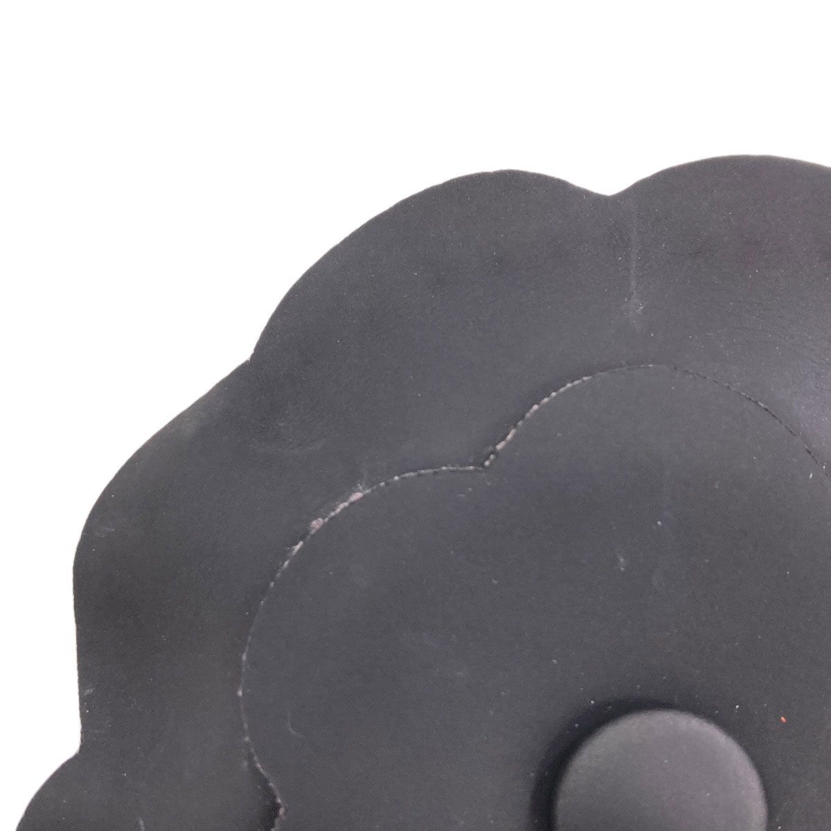 Chanel Corsage Camellia Brooch Leather — view 6