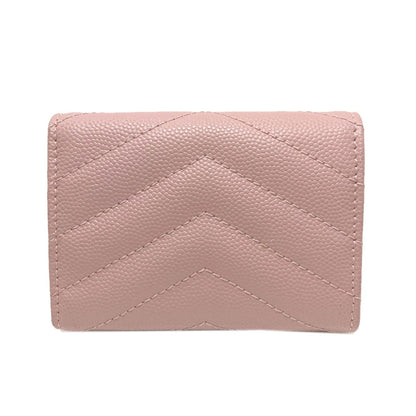 Saint Laurent Yves Stitch Compact Wallet Bifold Calf — view 2