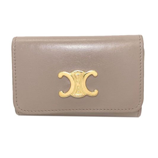 Celine Triomphe Key Case Calf Key Holder