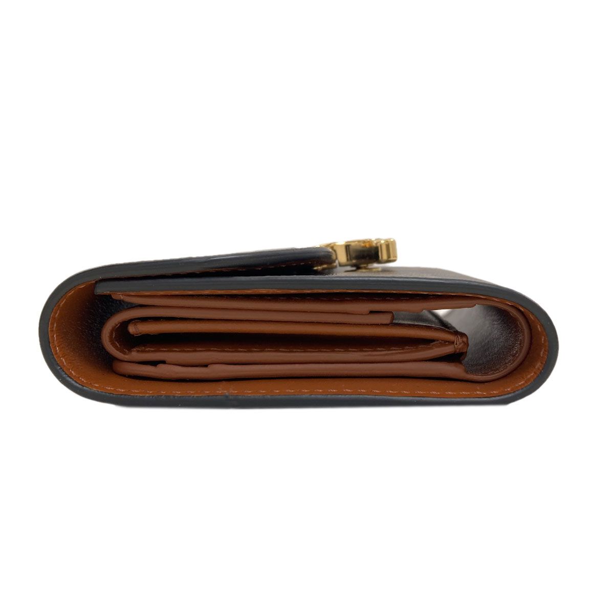 Celine Triomphe Flap Trifold Bifold Wallet — view 3