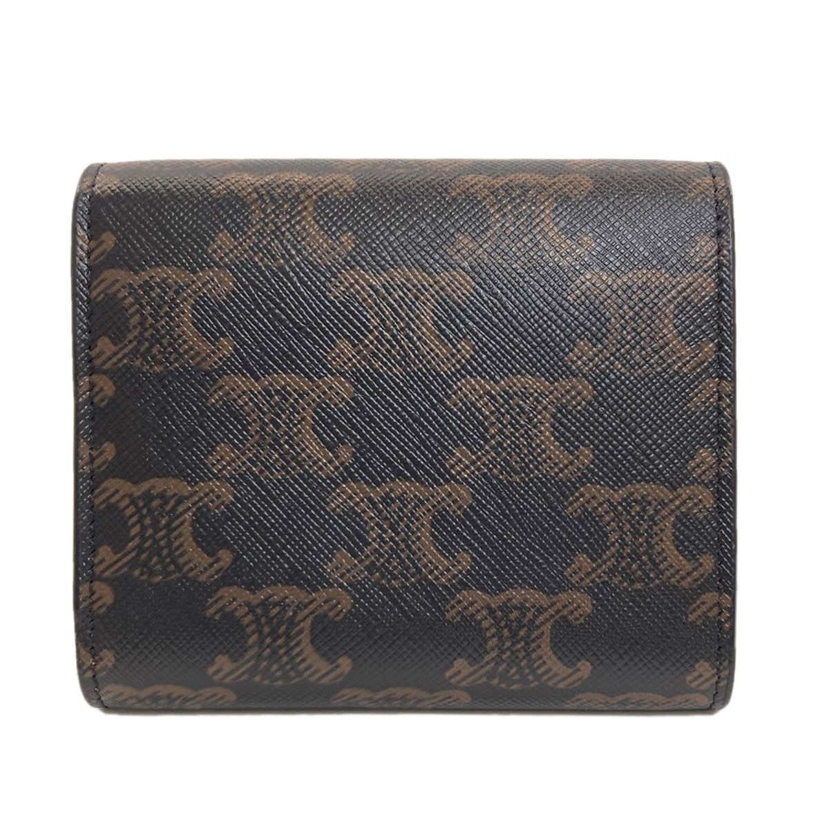Celine Triomphe Flap Trifold Bifold Wallet — view 2
