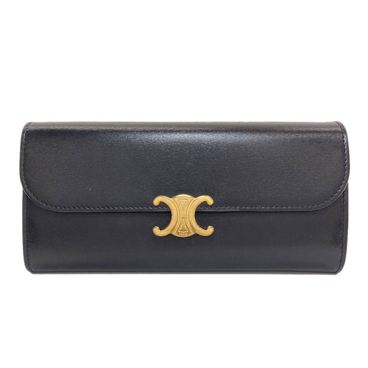 Celine Triomphe Wallet Calf
