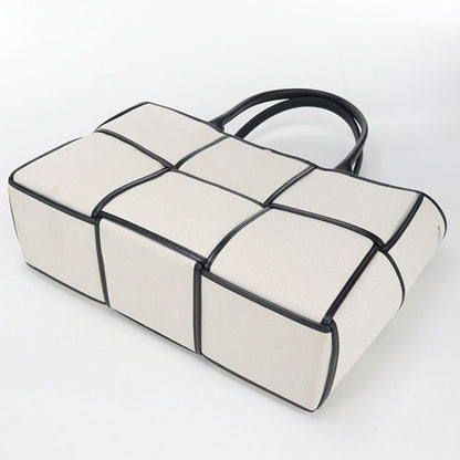 Bottega Veneta Arco Maxi Intrecciato Tote Canvas — view 2