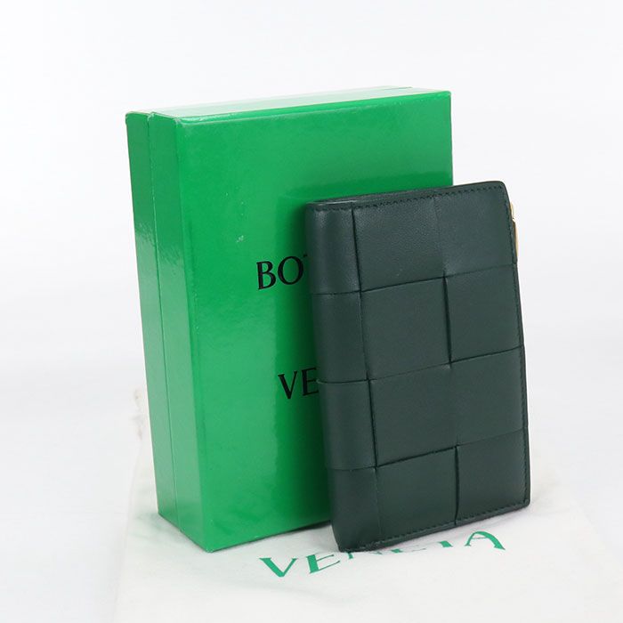 Bottega Veneta Bifold Wallet Cassette Lambskin