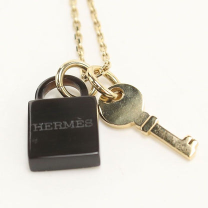 Hermes Amulet Padlock PM Necklace Metal — view 4