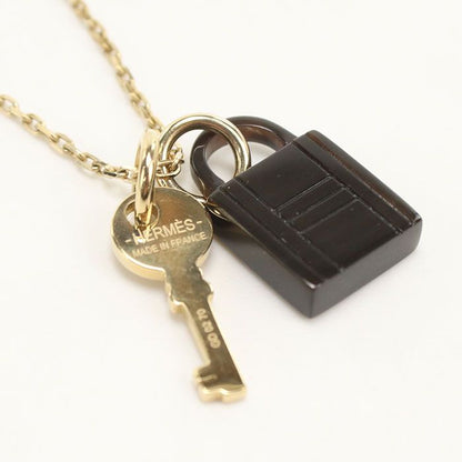Hermes Amulet Padlock PM Necklace Metal — view 3