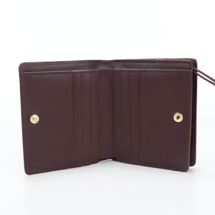 Loewe Compact Wallet Puzzle Bifold Calf — view 3