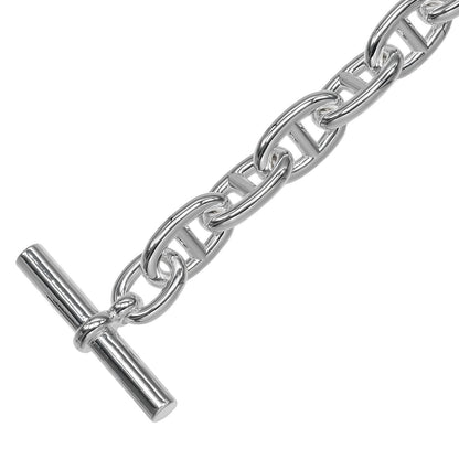 Hermes Chaine D'ancre TGM 13 Link 925 Sterling Silver Bracelet — view 5