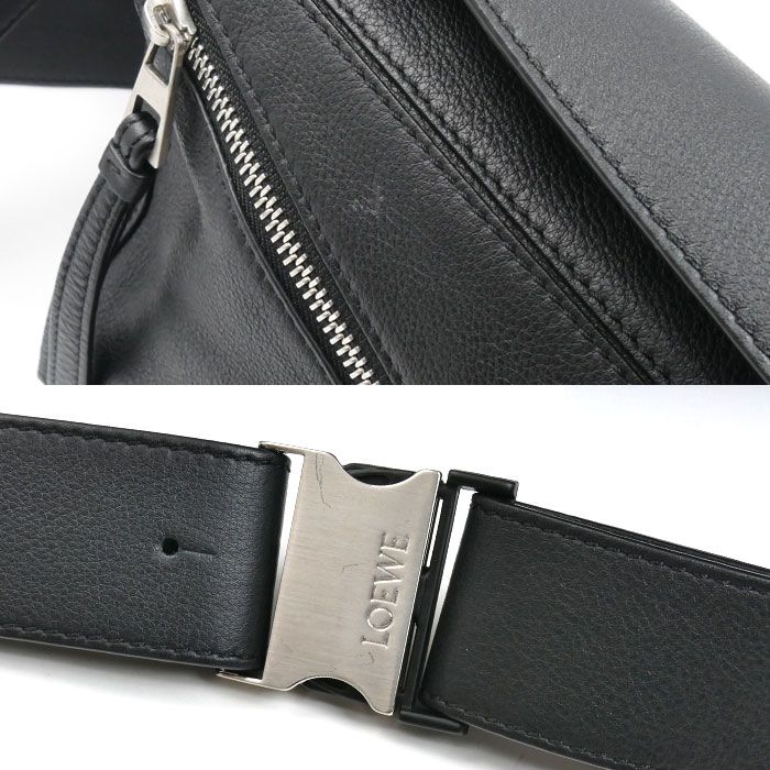Loewe Puzzle Bum Bag Small Black — view 6