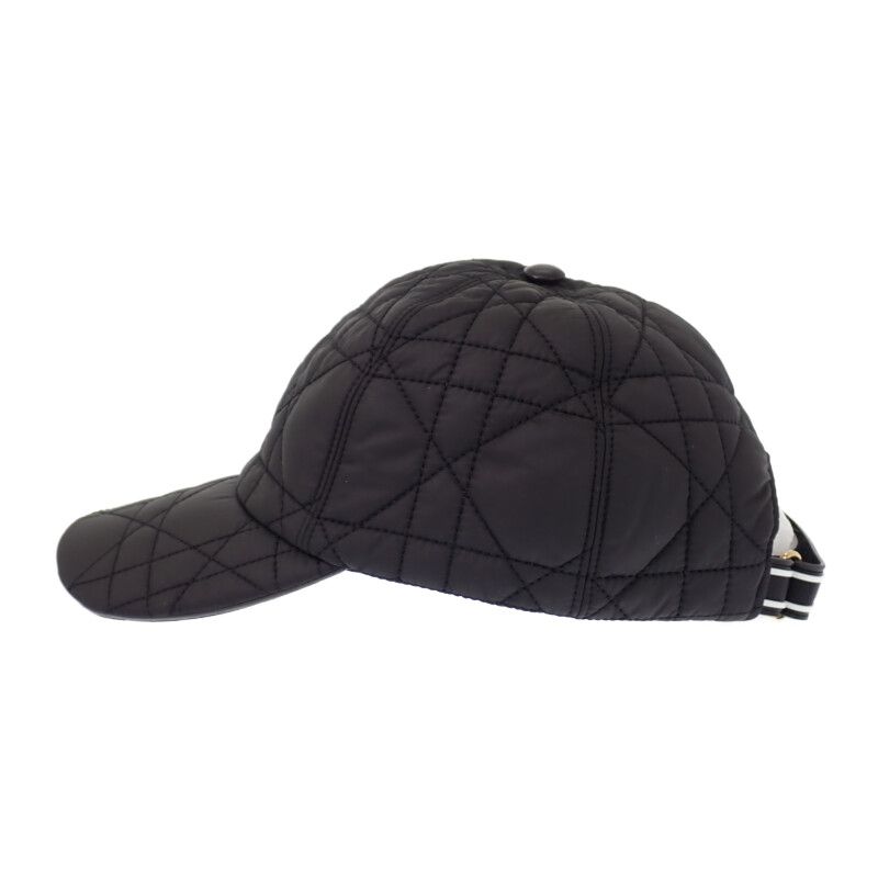 Dior D-player 56 Cap Nylon Black Hat — view 5