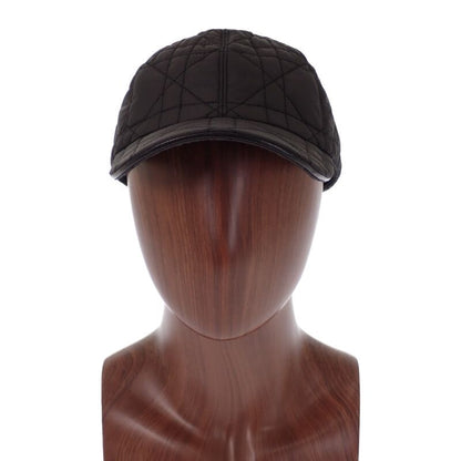 Dior D-player 56 Cap Nylon Black Hat — view 4