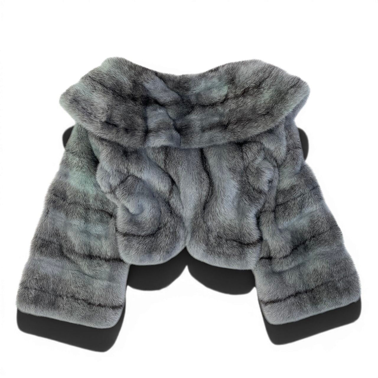 Dior Mink Jacket Fur Gray Fur — view 3