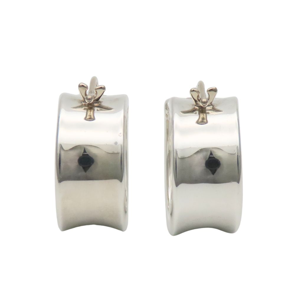 Tiffany & Co Earrings 925 Sterling Silver Hoop — view 3