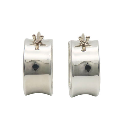 Tiffany & Co Earrings 925 Sterling Silver Hoop — view 3