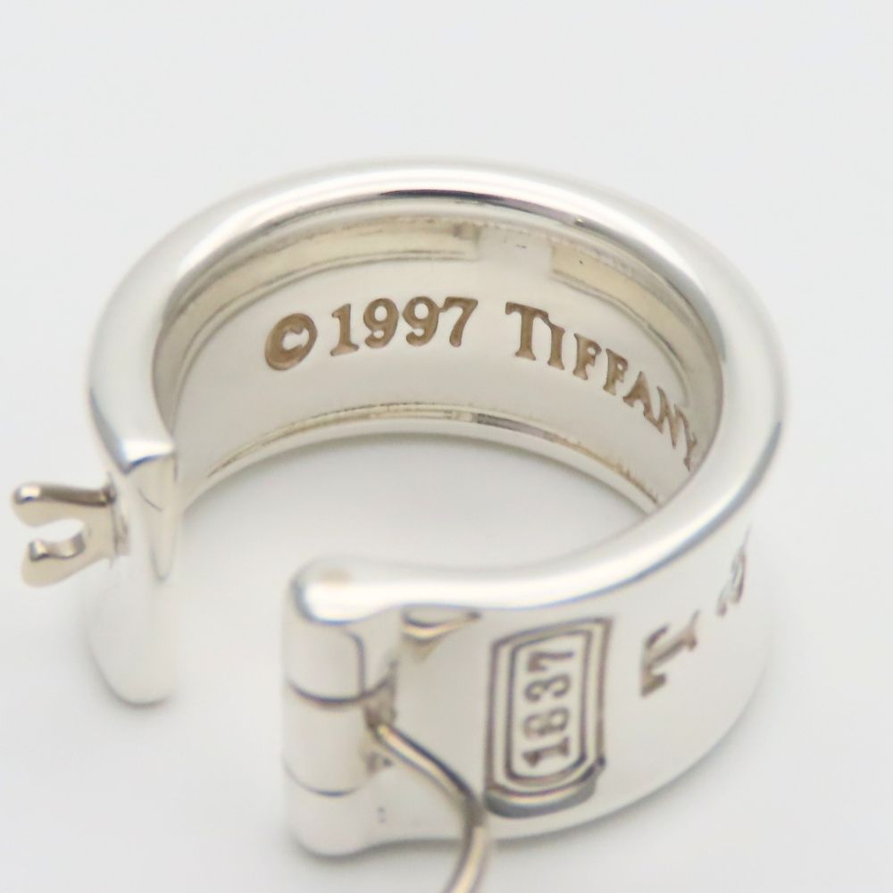 Tiffany & Co Earrings 925 Sterling Silver Hoop — view 6