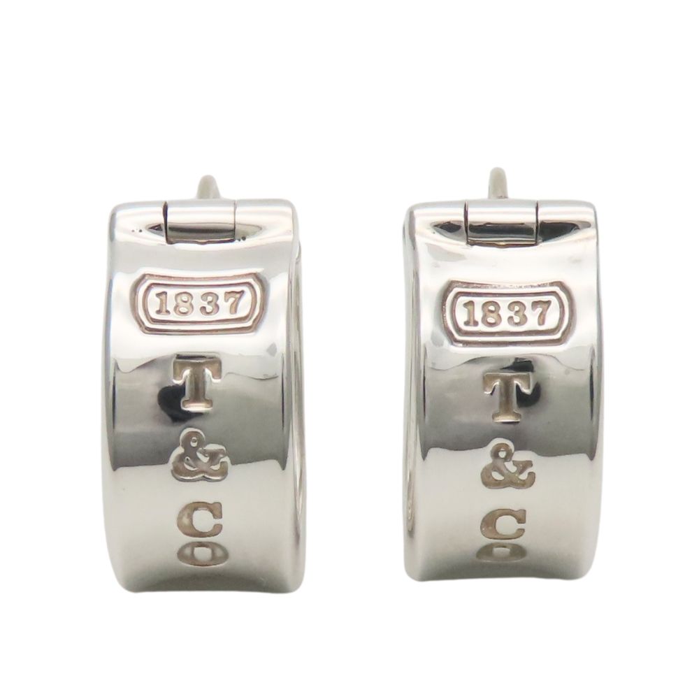 Tiffany & Co Earrings 925 Sterling Silver Hoop