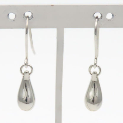 Tiffany & Co Earrings Teardrop 925 Sterling Silver Hook Elsa Peretti — view 2