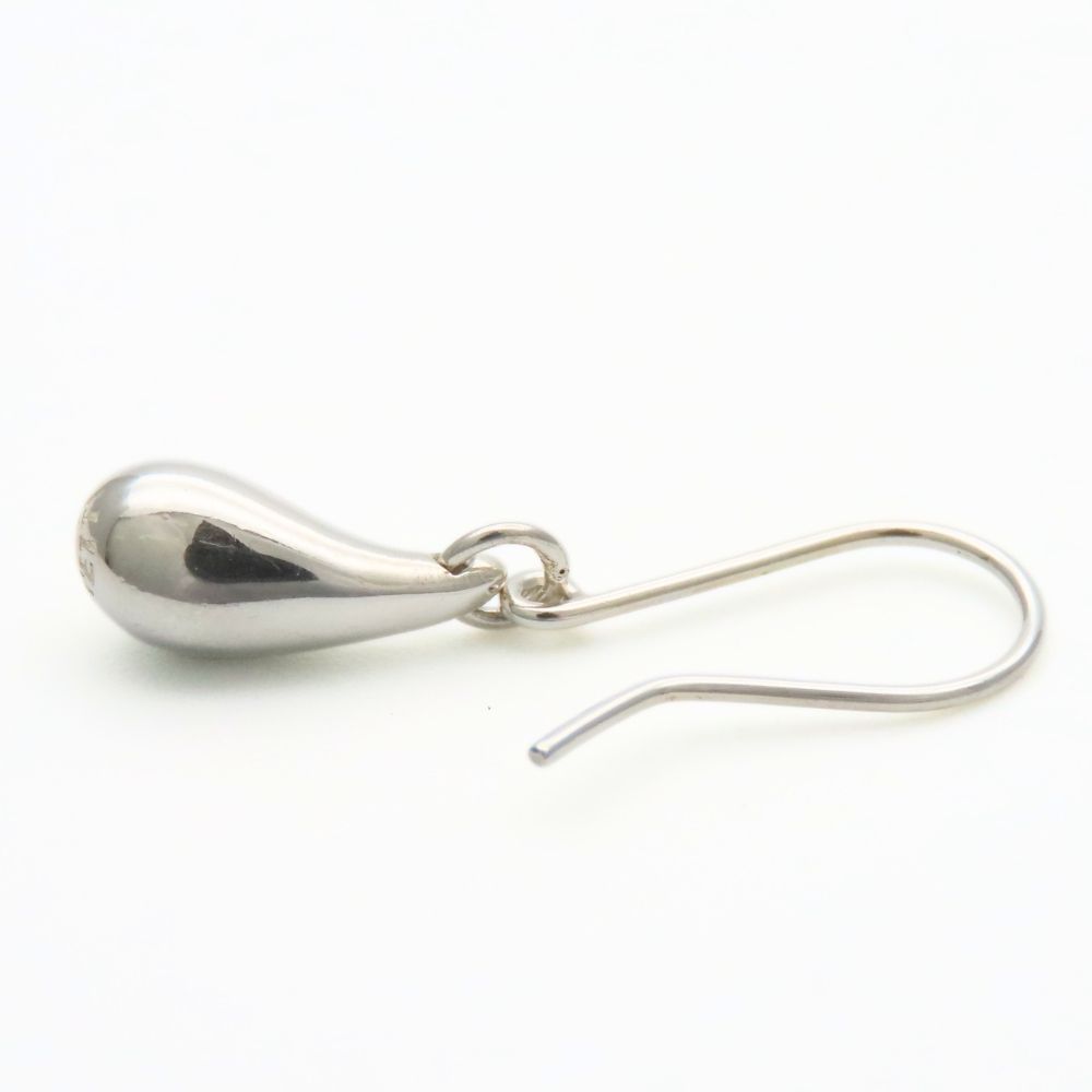 Tiffany & Co Earrings Teardrop 925 Sterling Silver Hook Elsa Peretti — view 5