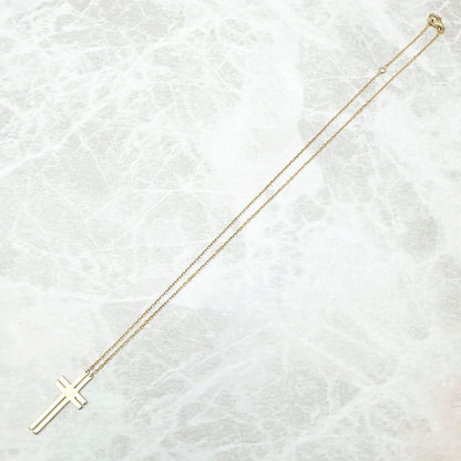 Cartier Cross Yellow Gold Necklace 42.5 cm — view 4
