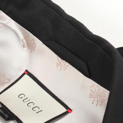 Gucci Tailored Jacket Wool GG Pearl Button — view 7