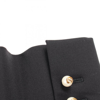 Gucci Tailored Jacket Wool GG Pearl Button — view 8