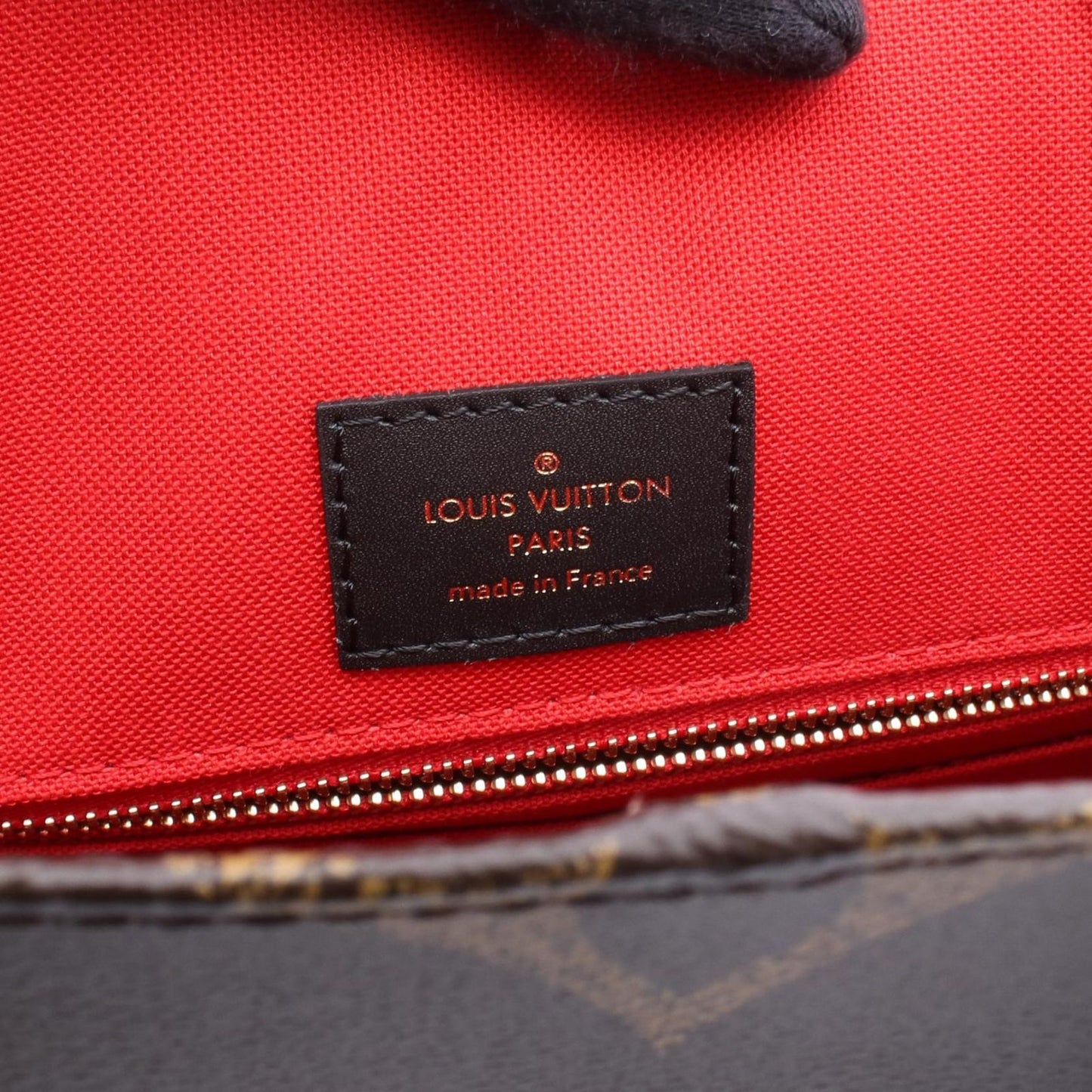 Louis Vuitton Tote On The Go MM Canvas Leather — view 4