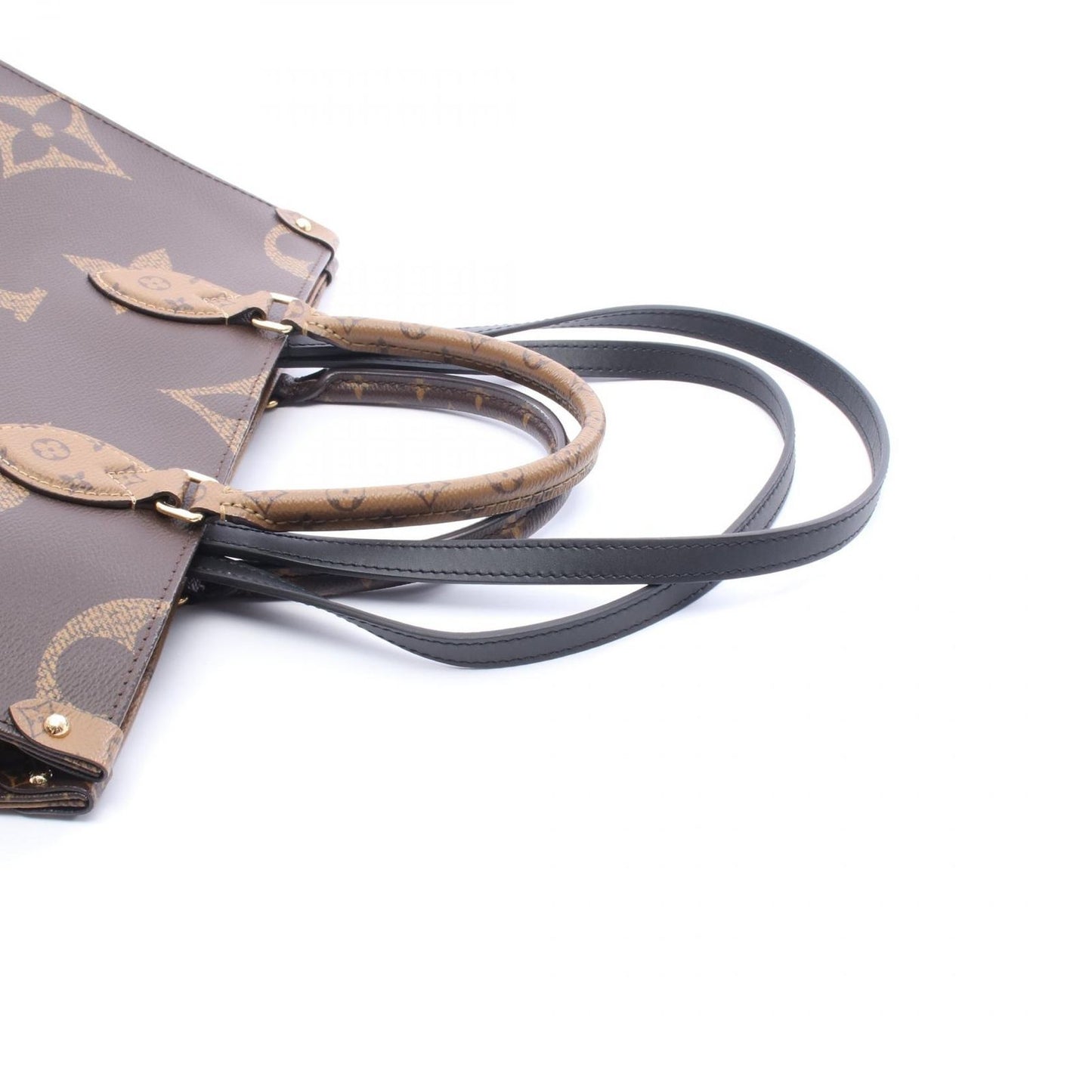 Louis Vuitton Tote On The Go MM Canvas Leather — view 6
