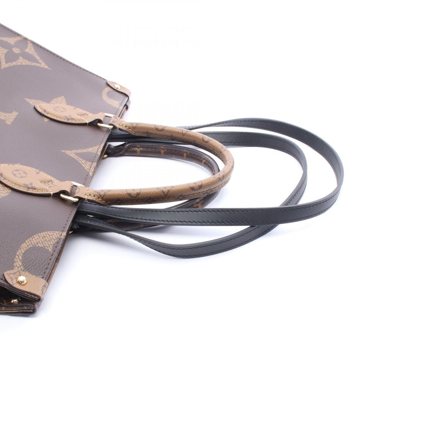 Louis Vuitton Tote On The Go MM Canvas Leather — view 6