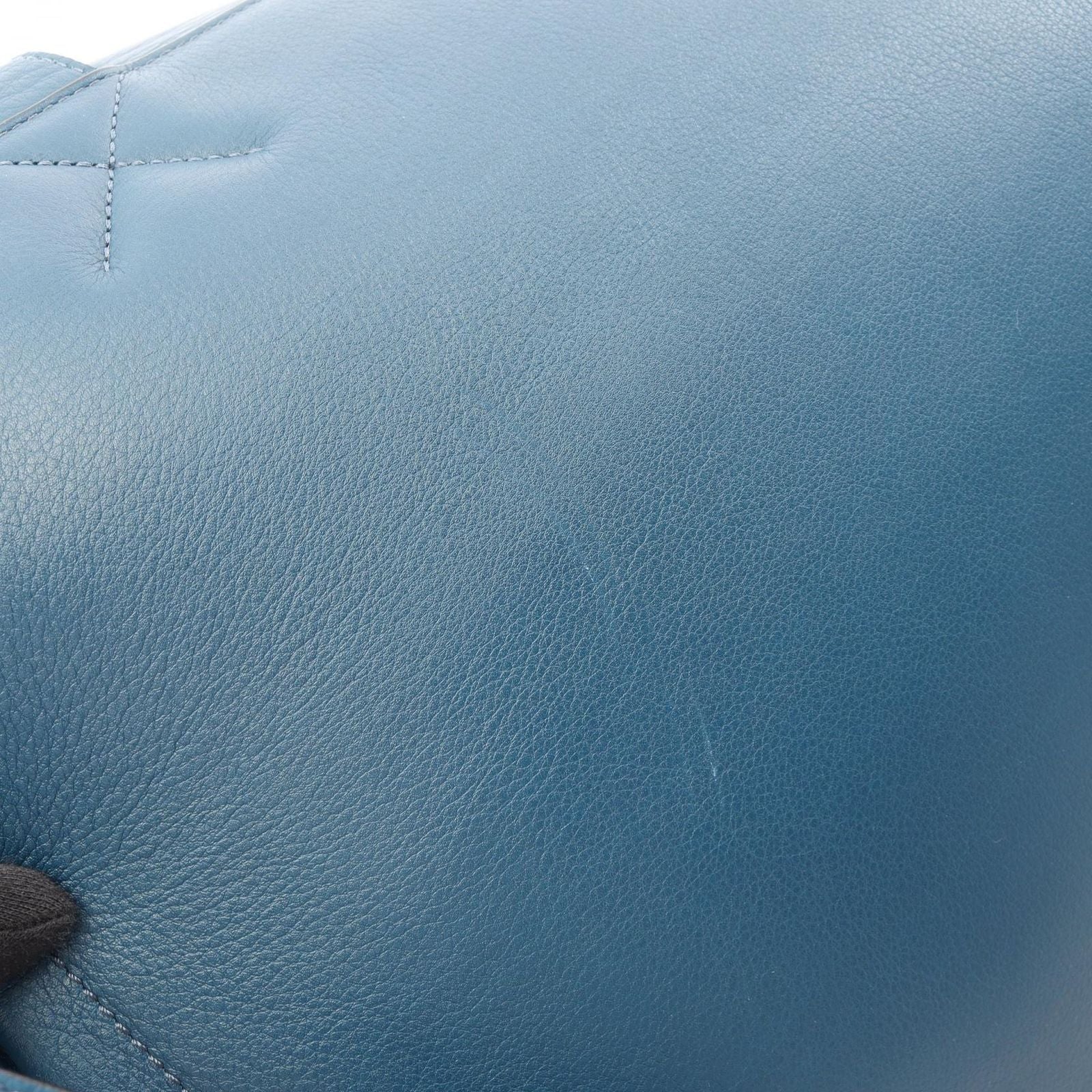 Loewe Backpack Goya Blue Leather — view 8