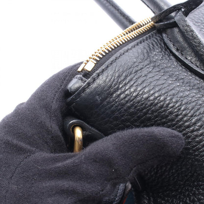 Prada Handbag Vitello Daino 2-Way Black Leather — view 6