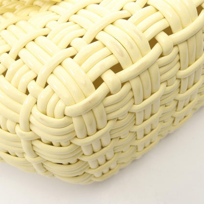 Balenciaga Tote Bistro XS Basket 2-Way Pastel Yellow Enamel — view 8