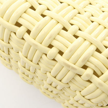 Balenciaga Tote Bistro XS Basket 2-Way Pastel Yellow Enamel — view 7