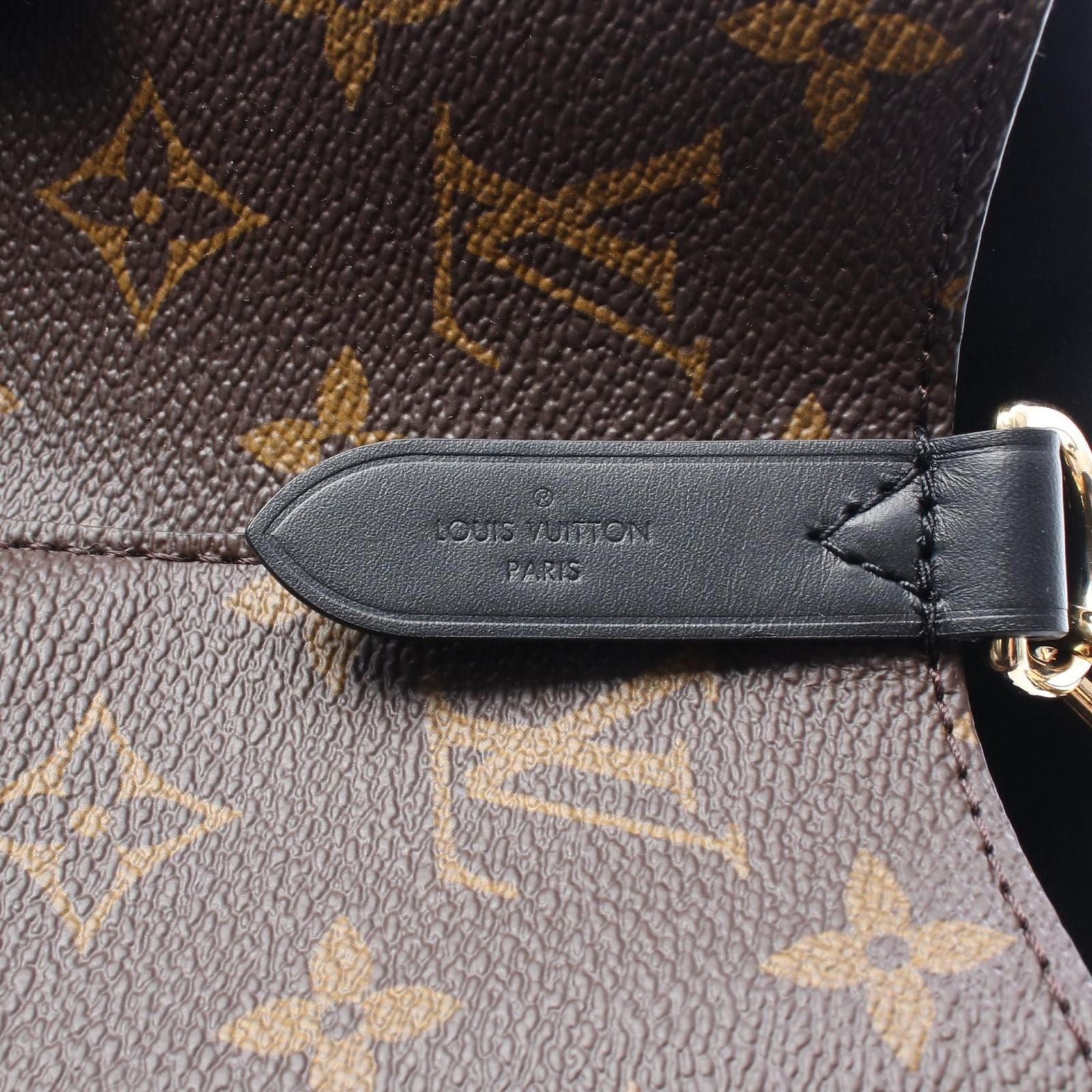 Louis Vuitton Shoulder Bag Neo Noe Noir Canvas Leather MM — view 4