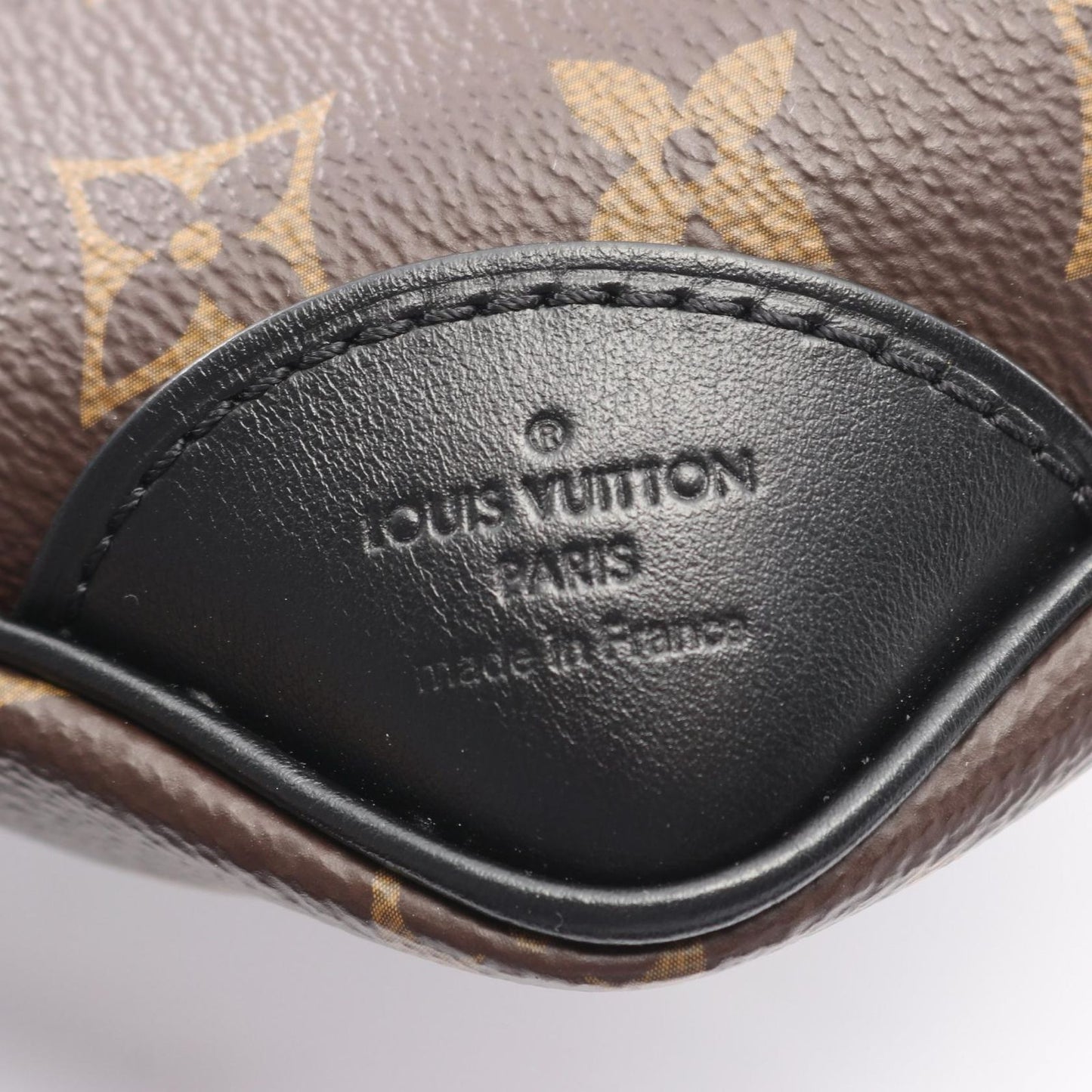 Louis Vuitton Shoulder Bag Odeon NM PM Noir Canvas Leather — view 4