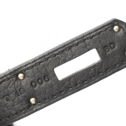 Hermes Handbag Kelly 28 Retourne 2-Way Black Leather — view 5