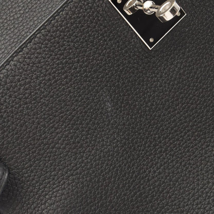 Hermes Handbag Kelly 28 Retourne 2-Way Black Leather — view 9